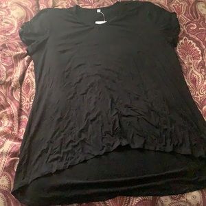 Black plus size t-shirt